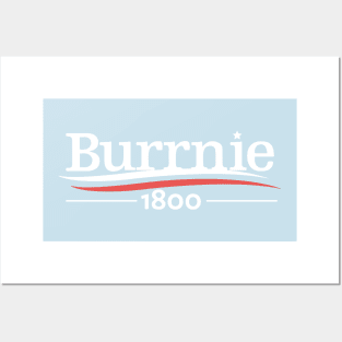 Burrnie 1800 campaign logo Posters and Art